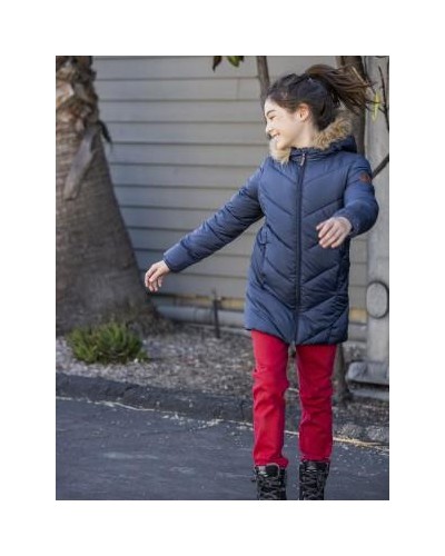 ABRIGO SOME SAY 100% Polyester MOOD INDIGO