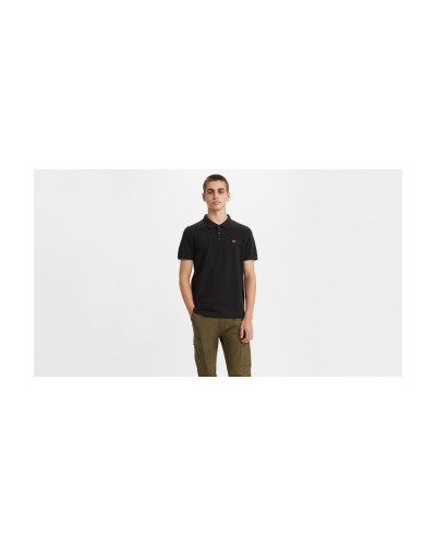 POLO MANGA CORTA LEVI’S HOUSEMARK POLO MINERAL BLACK PIQUE