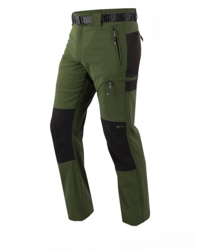 PANTALÓN LARGO TREKKING MADEIRA CACTUS OSCURO / NEGRO / GRIS MEDIO