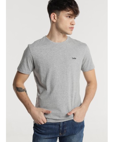 CAMISETA MANGA CORTA GALET BIFF GRIS