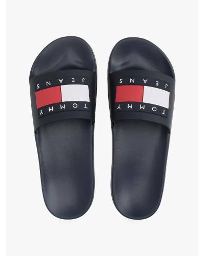 PALA PISCINA TOMMY JEANS POOL SLIDE ESSENTIAL DARK NIGHT NAVY