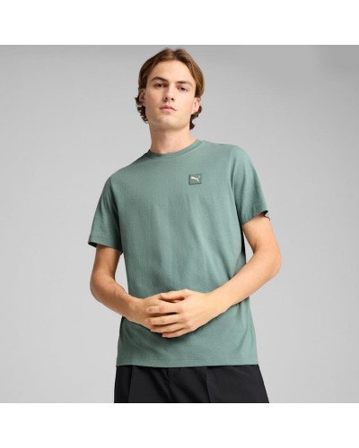 CAMISETA MANGA CORTA ESSENTIALS ELEVATED TEE VERDE