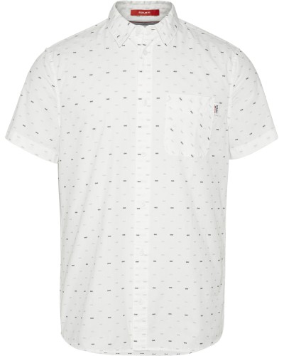 CAMISA MANGA CORTA TJM SHORT SLEEVE DOBBY SHIRT WHITE